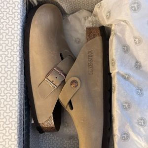 Birkenstock Boston BS size 37Tobacco Brown